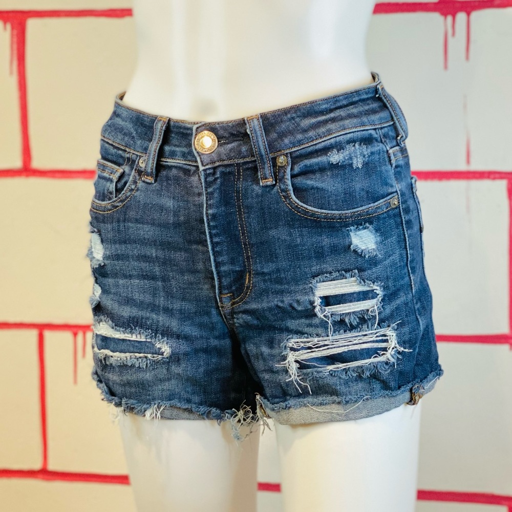 AEO Ne(X)t Level Stretch X Hi-Rise Shortie
